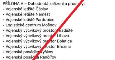 Ne, žádné předávání letišť Američanům se konat nebude